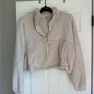 Old Navy Cream Teddy Jacket